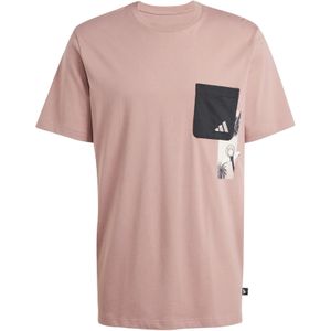 T-shirt met zak adidas Lens Evelated