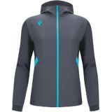 Macron - Victory Tiamat - Jas Met Kap - Antraciet / Neon Sky