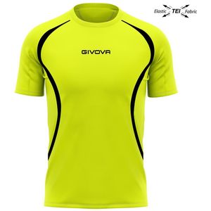 Givova - Running Shirt - Fluo Geel - Unisex - Hardlopen