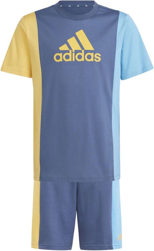 Kinder t-shirt en korte broek set adidas Essentials Colorblock