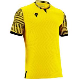 Macron - Tureis Shirt - Korte Mouw - Geel/Zwart