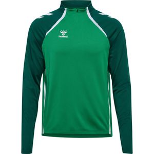 Hummel - Lead 2.0 - Sportshirt - Halve Rits - Regular Fit - Duimlussen