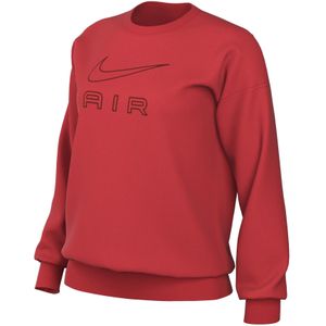 Nike - Air Fleece Sweatshirt - Rood - Dames