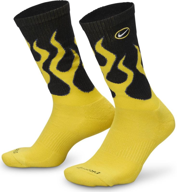 Nike - Everyday Plus Crew - Sportsokken - Zwart - 1 Paar