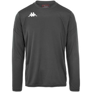 Kappa - Dovol - Sportshirt - Zwart - Polyester - Lange Mouwen