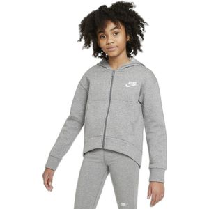 Meisjes fleece hoodie Nike Club