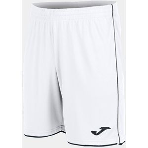 Joma - Liga Short - Korte Broek - Wit/Zwart