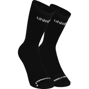 Uhlsport - Id Socks Work Progress - Compressiekousen - Zwart/Wit - Maat 31-35