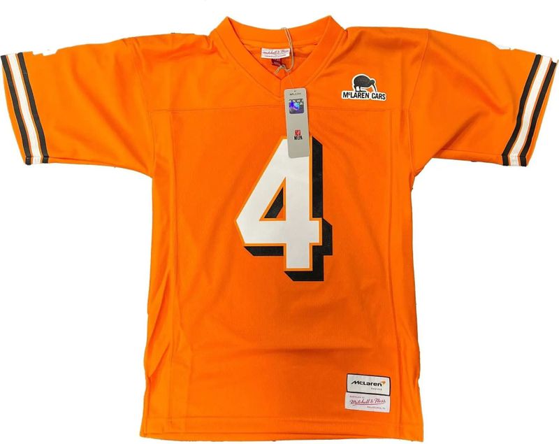 Mitchell & Ness - Collab McLaren Norris - Voetbalsjersey - 100% Polyester