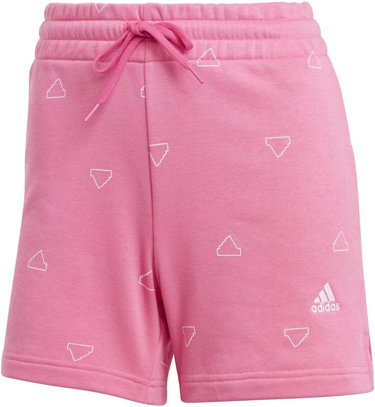 Damesshort adidas Essentials Monogram Graphic