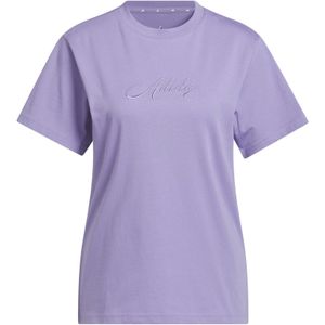 Dames-T-shirt adidas Cursive Wordmark