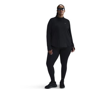 Nike - Swift Dri-FIT - Hardlooptop - Zwart - Korte Rits - UV-bescherming