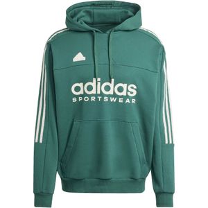 adidas - House Of Tiro - Fleece Hoodie - Zwart - Gemaakt van 70% gerecycled materiaal