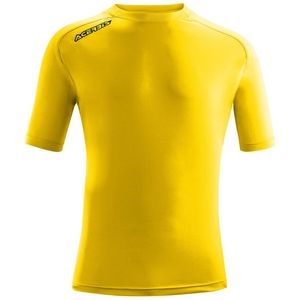 Acerbis - ATLANTIS - Trainingsshirt - Geel - Korte Mouw - 100% Polyester