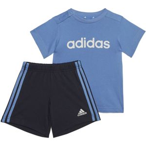 adidas - 3-Stripes Essentials Lineage - T-shirt en Shorts - Biologisch Katoen