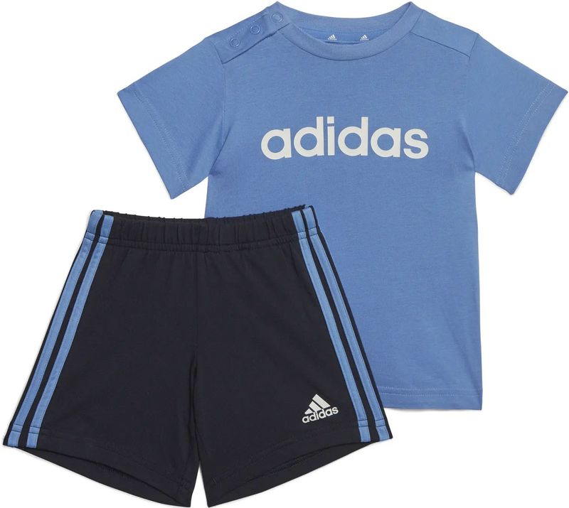 adidas - 3-Stripes Essentials Lineage - T-shirt en Shorts - Biologisch Katoen