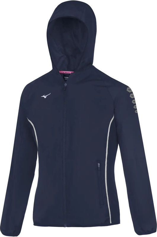 Mizuno - Vrouwenjas - Fluorescerend - 100% Polyester - Lichtgewicht