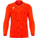 Macron - Corvus Eco - Keepershirt - Oranje/Zwart - Lange Mouw