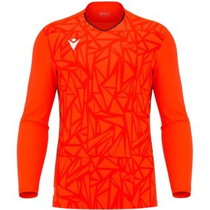 Macron - Corvus Eco - Keepershirt - Oranje/Zwart - Lange Mouw