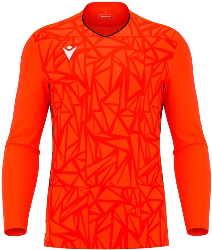 Macron - Corvus Eco - Keepershirt - Oranje/Zwart - Lange Mouw