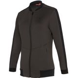 Macron - Scuba Tenerife - Dames Sweatshirt - Zwart - Fluorescerende Koraalsluiting