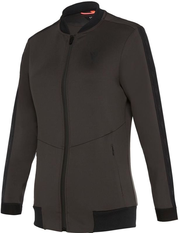 Macron - Scuba Tenerife - Dames Sweatshirt - Zwart - Fluorescerende Koraalsluiting