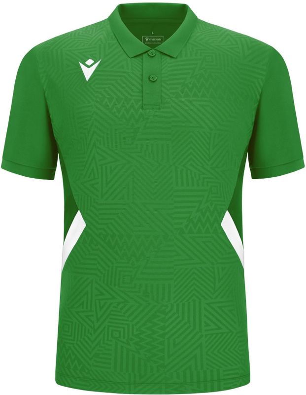 Macron - Rap - Polo - Hidrotex Pique Polyester - Gebreide Kraag - Ademend