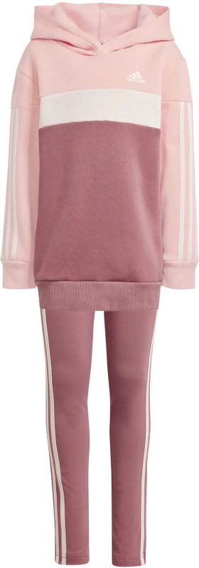 adidas - Tiberio 3-Stripes - Legging en Capuchonset - Meisjes