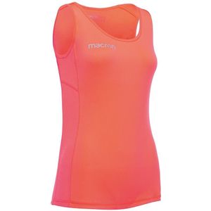 Macron - Felicia - Tanktop - Dames - Slim Fit - Faux-suède Voorkant