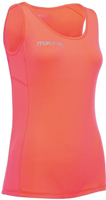 Macron - Felicia - Tanktop - Dames - Slim Fit - Faux-suède Voorkant