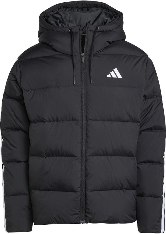 adidas - Essentials 3-Stripes - Donsjas - Met Capuchon