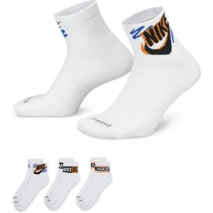 Nike - Everyday Cushioned - Sokken - Wit - 3 Pack