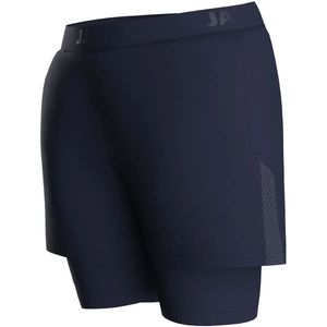 Jako - Power 2-In-1 Short - Marine - Dames Sportbroek