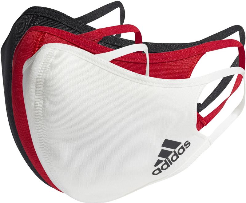 adidas - Maskers - M/L - 3 Stuks - Wasbaar - Ademend