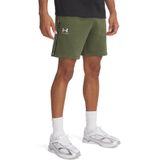 Under Armour - Icon Fleece Taping - Korte Broek - Zwart/Wit
