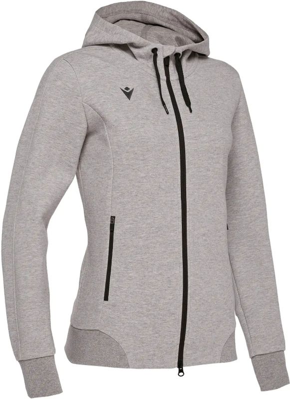 Macron - Lyre - Dameshoodie - Zwart - Met Rits