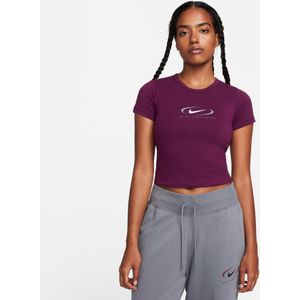 Dames-T-shirt Nike BBY Swoosh