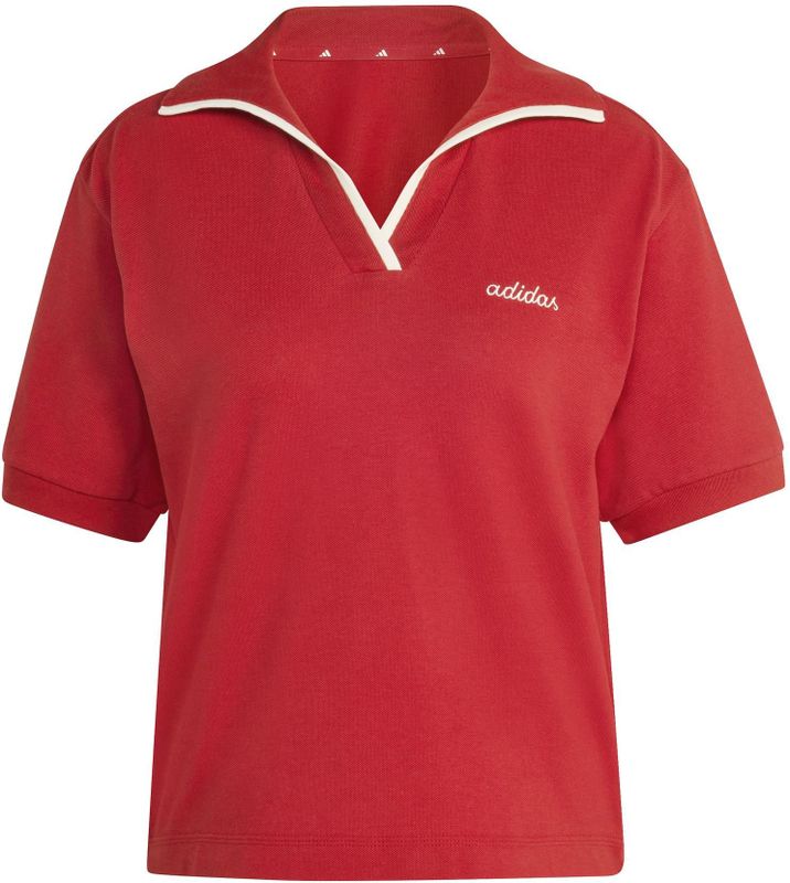 Polo met geborduurd grafiek voor dames adidas Essentials Colorpop