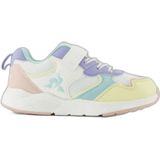Le Coq Sportif - LCS Runner - Meisjestrainers - Ademend Mesh Bovenwerk - Klittenbandsluiting