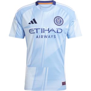 adidas - New York City FC - Trainingsshirt - Marineblauw/Oranje - Hoogwaardige Materialen