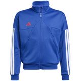 adidas - J HOT TTOP - Outdoorjack - Semi Lucid Blue/White/Pure Ruby - Sportief