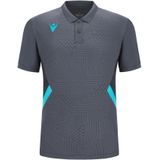 Macron - Rap - Poloshirt - Blauw - Polyester