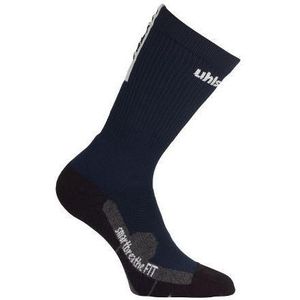Uhlsport - Tube It - Trainingssokken - Marine / Wit - 70% Polypropyleen, 30% Katoen