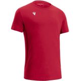 Macron - T-shirt - Nevel - 100% Katoen - Geribde Ronde Hals