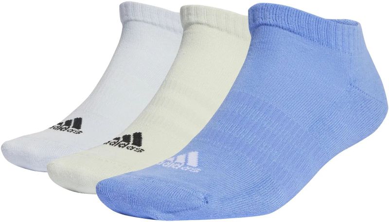 adidas - Lage Kindersokken - 3-pack - Zacht en Ademend - Demping in Hielen en Tenen