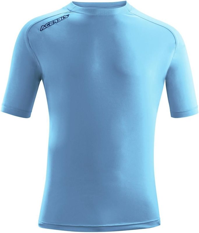 Acerbis - ATLANTIS - Trainingsshirt - Lichtblauw - Korte Mouw - 100% Polyester