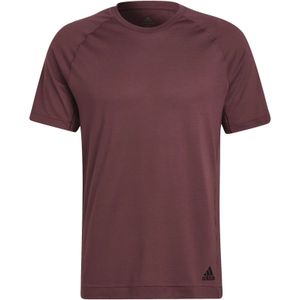 adidas - M Yoga Tee - T-shirt - Bordeaux - AEROREADY