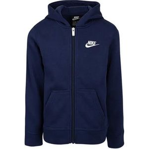 Nike - Sportswear - Hoodie - Zwart - Fleece - Geborduurd Logo