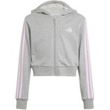 adidas - Essentials - Zip-up Hoodie - Meisjes - Gemaakt van Gerecycled Materiaal
