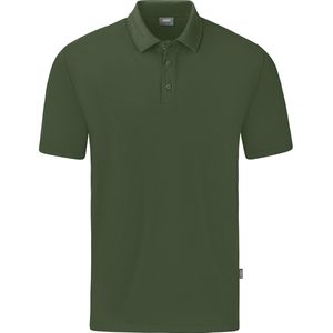 Jako Organic Polo Stretch Dames - Olijf
